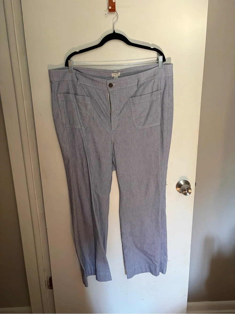 J. Crew Light Blue Women's Single-Button Blazer and Matching Pants